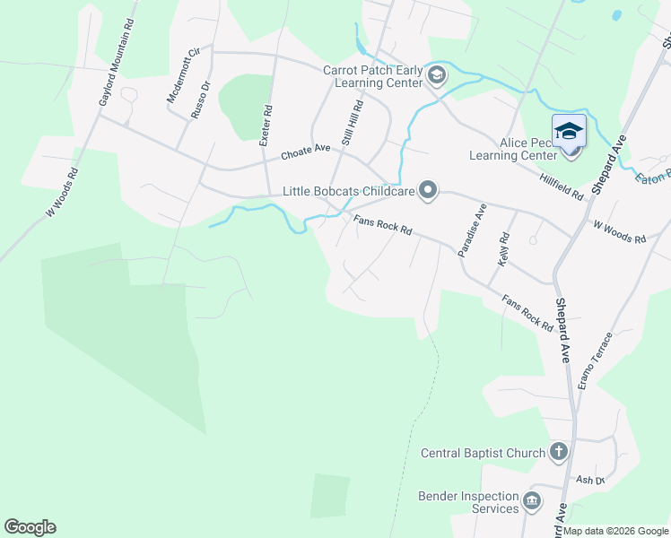 map of restaurants, bars, coffee shops, grocery stores, and more near 79 Leatherman Trail in Hamden