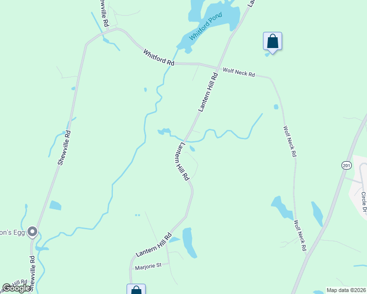 map of restaurants, bars, coffee shops, grocery stores, and more near 342 Lantern Hill Road in Stonington
