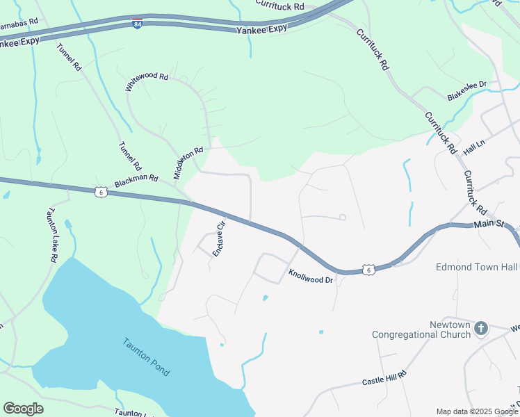 map of restaurants, bars, coffee shops, grocery stores, and more near 4 Diamond Drive in Newtown