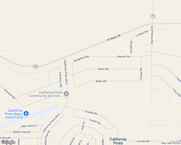 map of restaurants, bars, coffee shops, grocery stores, and more near 214 Plehn Road in Alturas