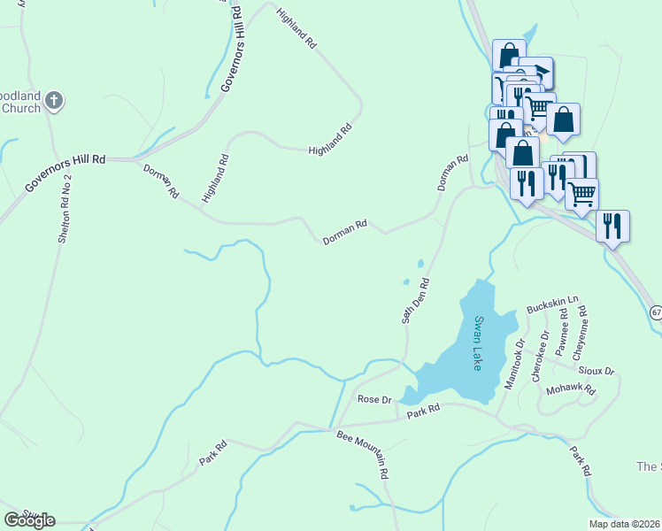 map of restaurants, bars, coffee shops, grocery stores, and more near 91 Dorman Road in Oxford