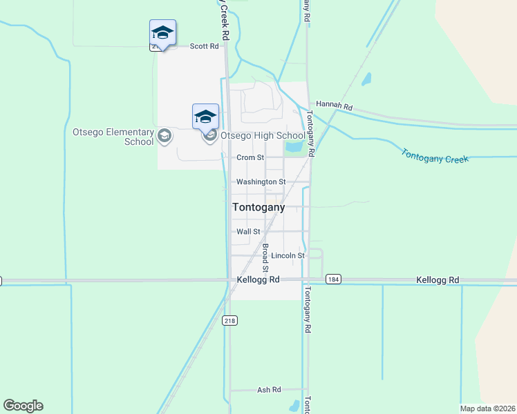 map of restaurants, bars, coffee shops, grocery stores, and more near in Tontogany
