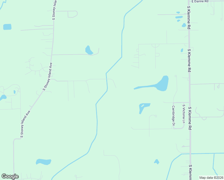 map of restaurants, bars, coffee shops, grocery stores, and more near 2347 Van Kalker Drive in Crete