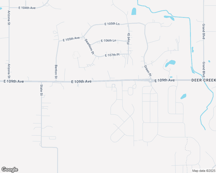 map of restaurants, bars, coffee shops, grocery stores, and more near 5206 East 109th Place in Crown Point