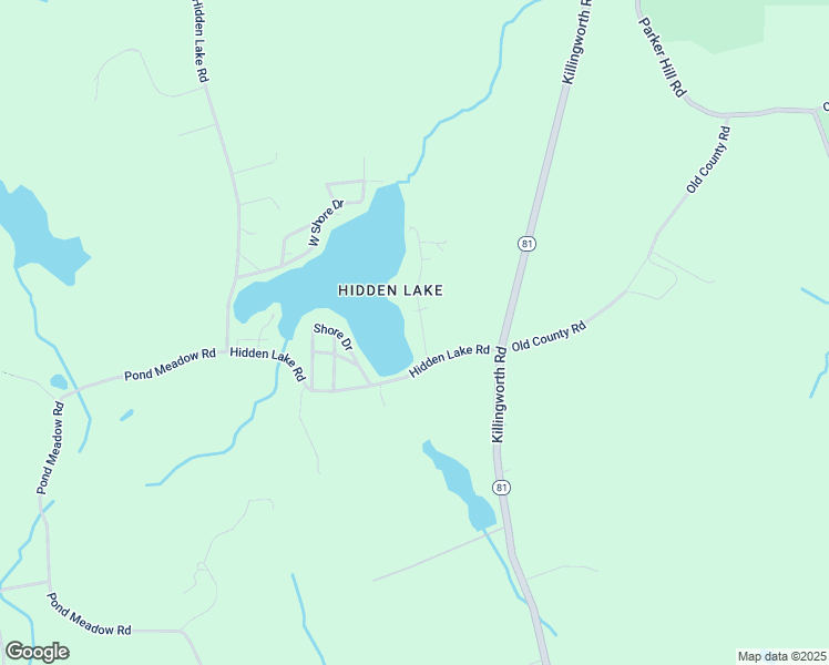 map of restaurants, bars, coffee shops, grocery stores, and more near 23 East Shore Drive in Haddam