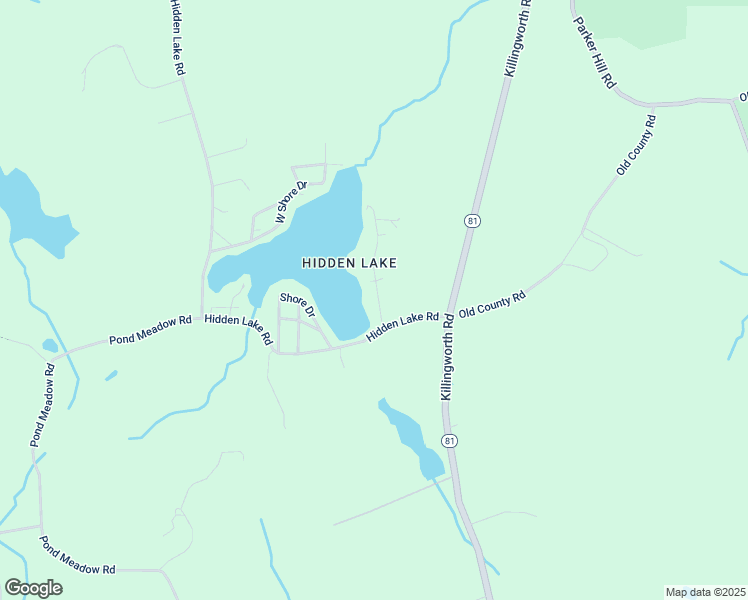 map of restaurants, bars, coffee shops, grocery stores, and more near 23 East Shore Drive in Haddam