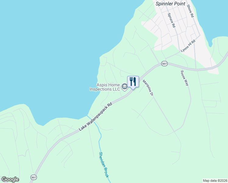 map of restaurants, bars, coffee shops, grocery stores, and more near 1-2399 Deer Path in Tafton