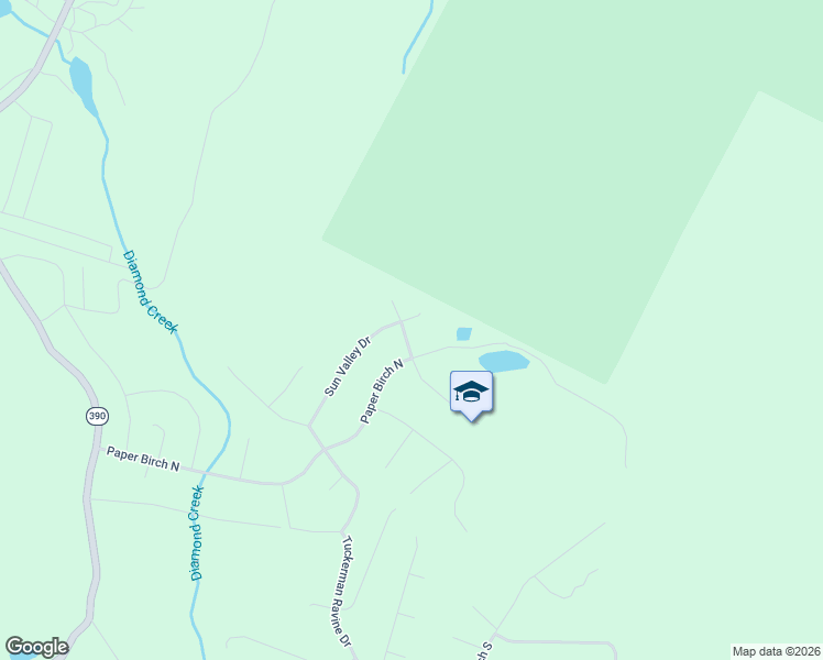 map of restaurants, bars, coffee shops, grocery stores, and more near Paper Birch North Rd in Tafton