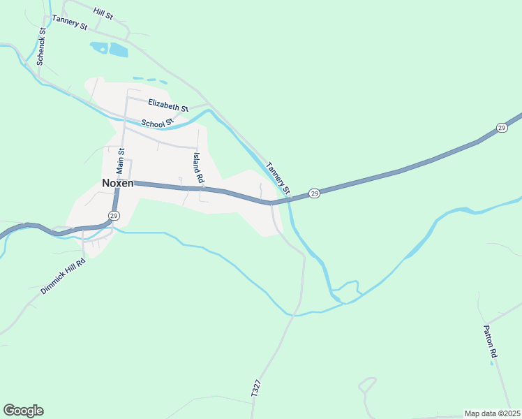 map of restaurants, bars, coffee shops, grocery stores, and more near 108 Maple Street in Noxen