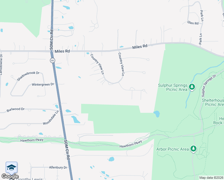 map of restaurants, bars, coffee shops, grocery stores, and more near 34000 Country View Lane in Solon