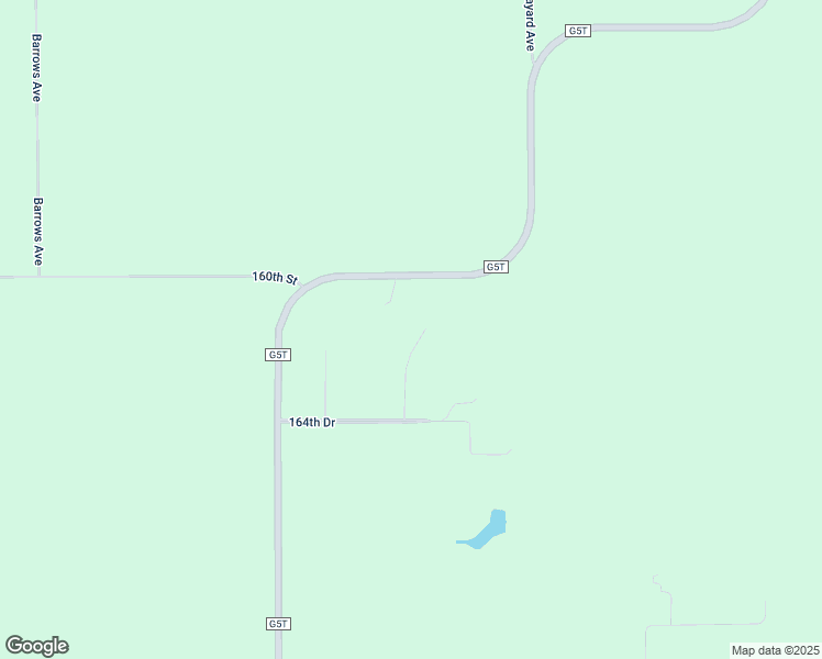 map of restaurants, bars, coffee shops, grocery stores, and more near Black Creek Lane in Pella