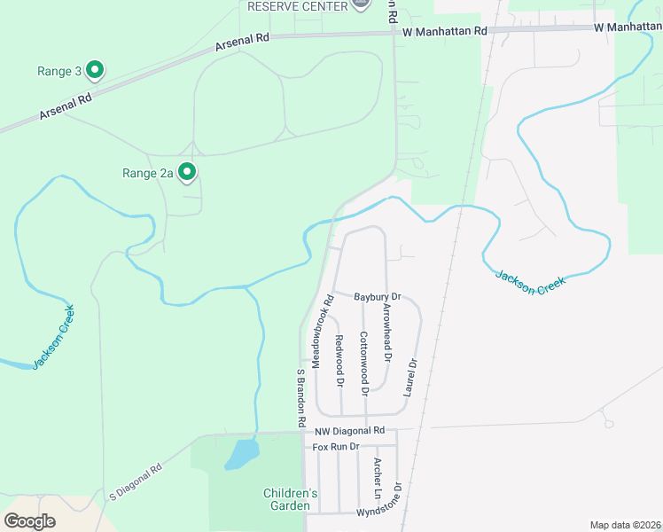 map of restaurants, bars, coffee shops, grocery stores, and more near 937 Meadowbrook Road in Elwood