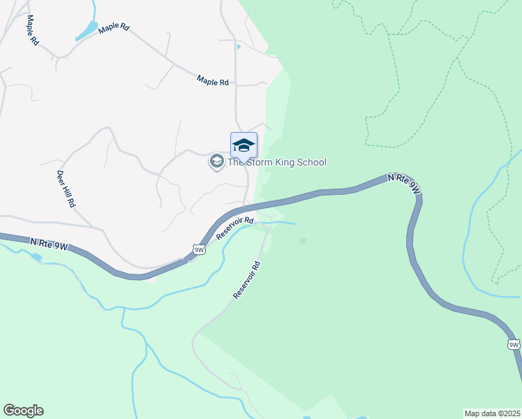 map of restaurants, bars, coffee shops, grocery stores, and more near 1841 North Route 9W in Cornwall-on-Hudson