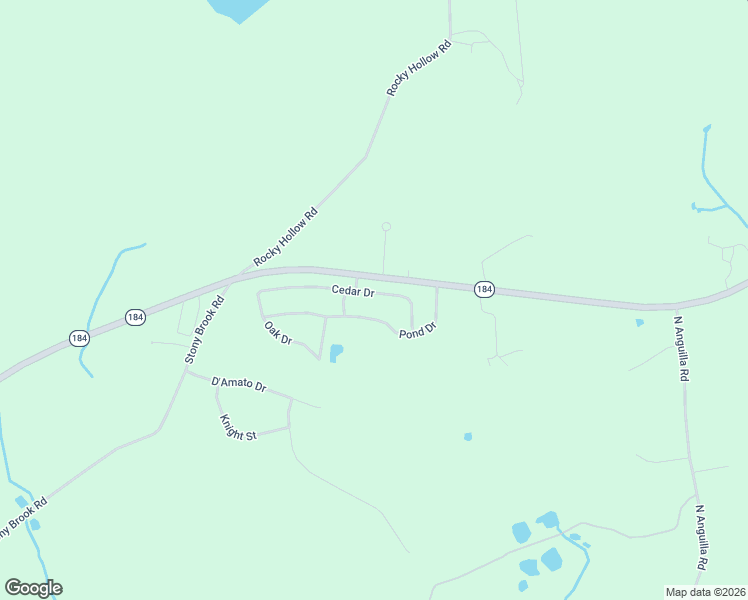 map of restaurants, bars, coffee shops, grocery stores, and more near 33 Pond Drive in North Stonington