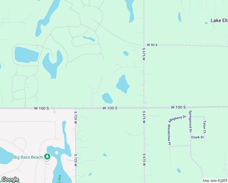 map of restaurants, bars, coffee shops, grocery stores, and more near 99 South 695 West in Crown Point