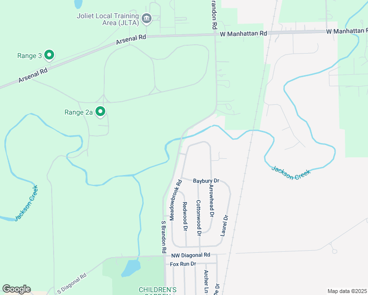 map of restaurants, bars, coffee shops, grocery stores, and more near 951 Meadowbrook Road in Elwood