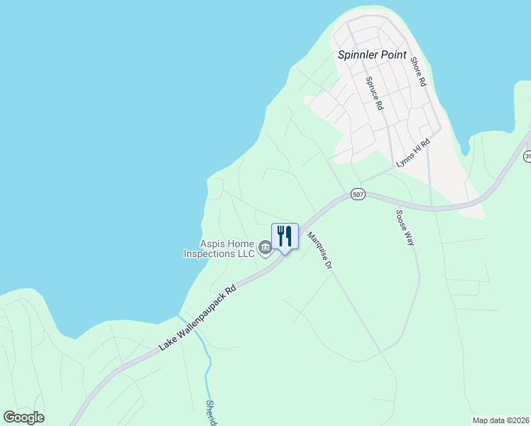 map of restaurants, bars, coffee shops, grocery stores, and more near Boat Shop Road in Pike County