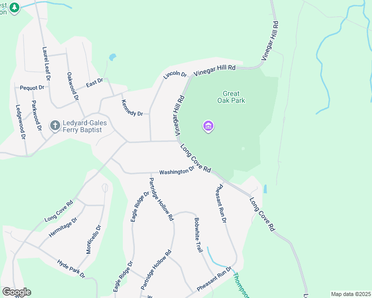 map of restaurants, bars, coffee shops, grocery stores, and more near 814 Long Cove Road in Ledyard
