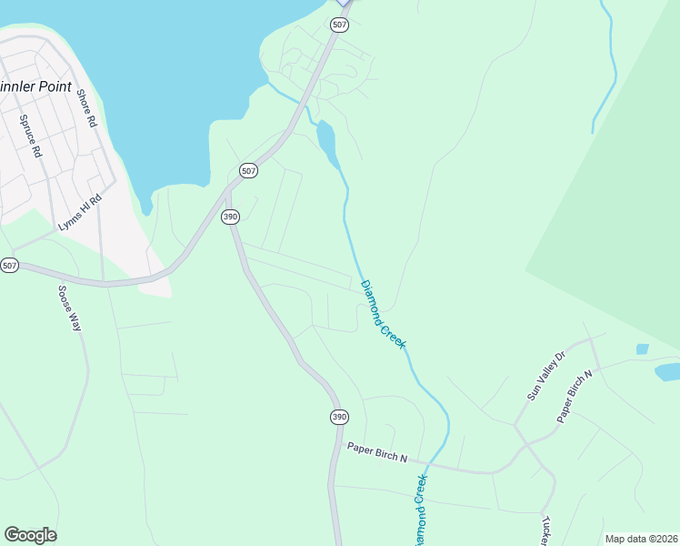 map of restaurants, bars, coffee shops, grocery stores, and more near Creek Road in Pike County