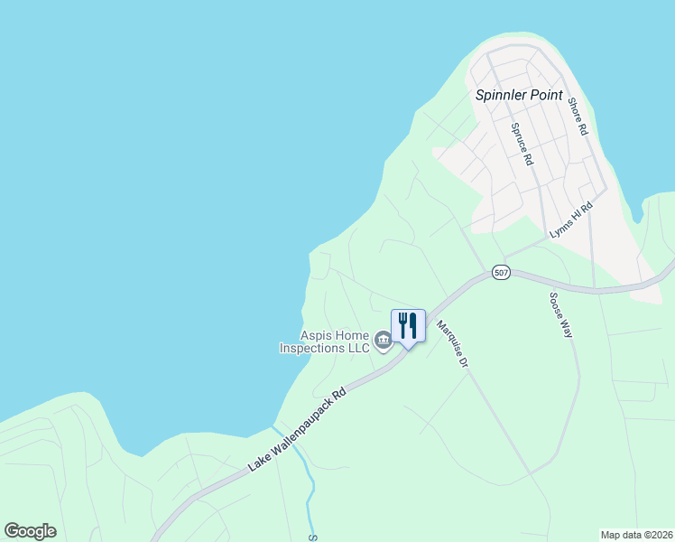 map of restaurants, bars, coffee shops, grocery stores, and more near 2399 Deer Path in Tafton