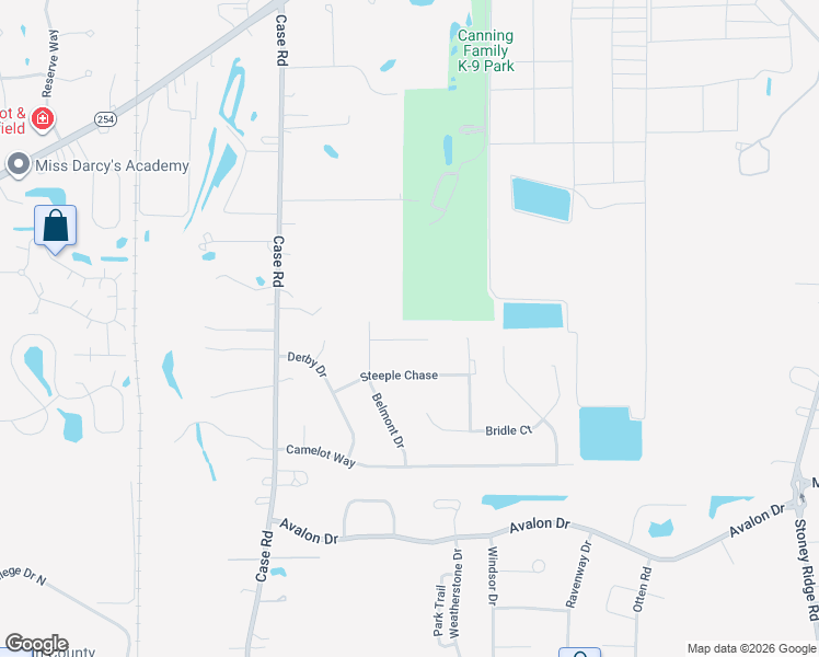 map of restaurants, bars, coffee shops, grocery stores, and more near 39078 Stallion Court in Avon
