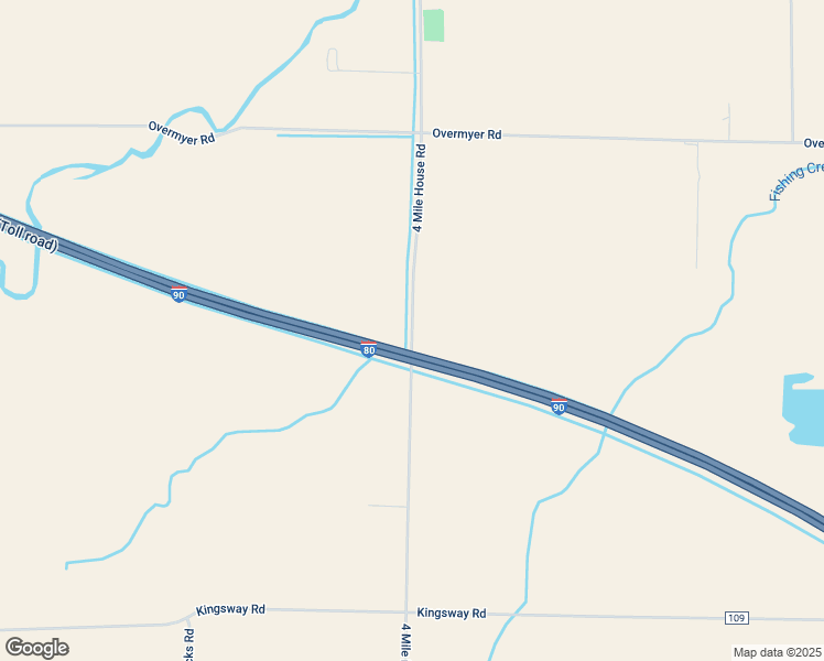 map of restaurants, bars, coffee shops, grocery stores, and more near County Road 128 in Lindsey