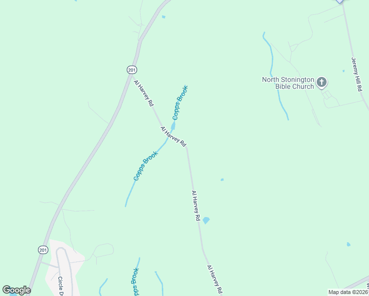 map of restaurants, bars, coffee shops, grocery stores, and more near 705 Al Harvey Road in Stonington