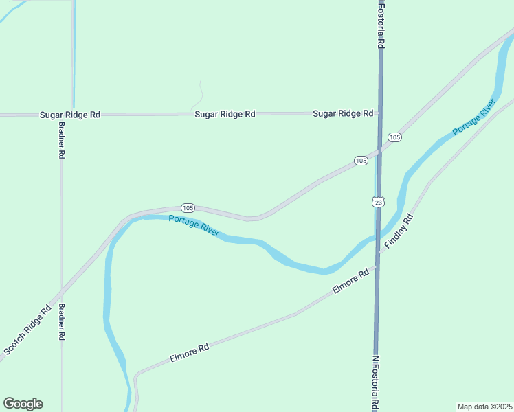 map of restaurants, bars, coffee shops, grocery stores, and more near 1442 Scotch Ridge Road in Pemberville