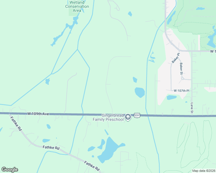 map of restaurants, bars, coffee shops, grocery stores, and more near 5499 West 107th Court in Crown Point