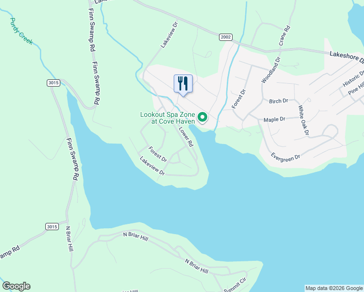 map of restaurants, bars, coffee shops, grocery stores, and more near 41 Short Cut Road in Lakeville