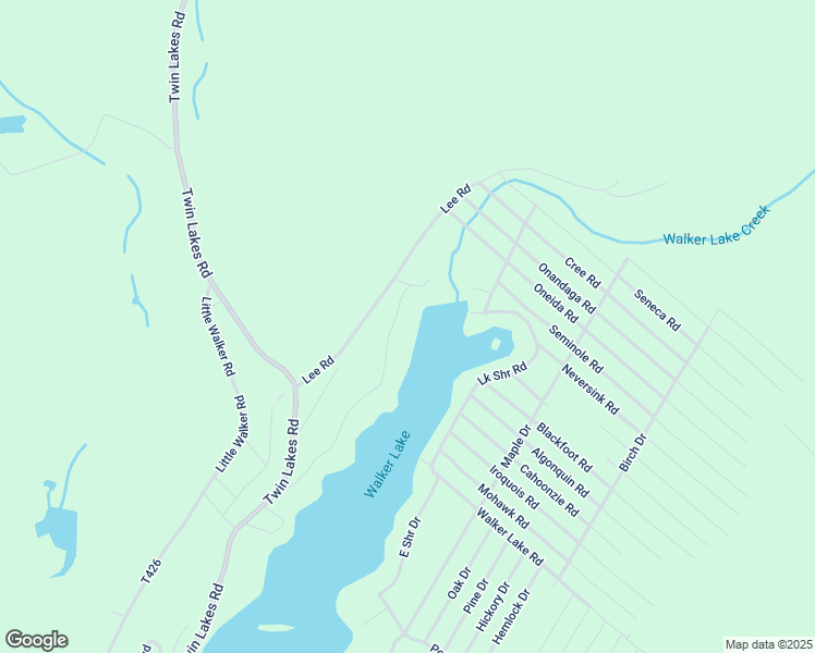 map of restaurants, bars, coffee shops, grocery stores, and more near 11-79 W Shore Rd in Pike