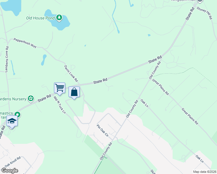 map of restaurants, bars, coffee shops, grocery stores, and more near Eliakims Way in West Tisbury