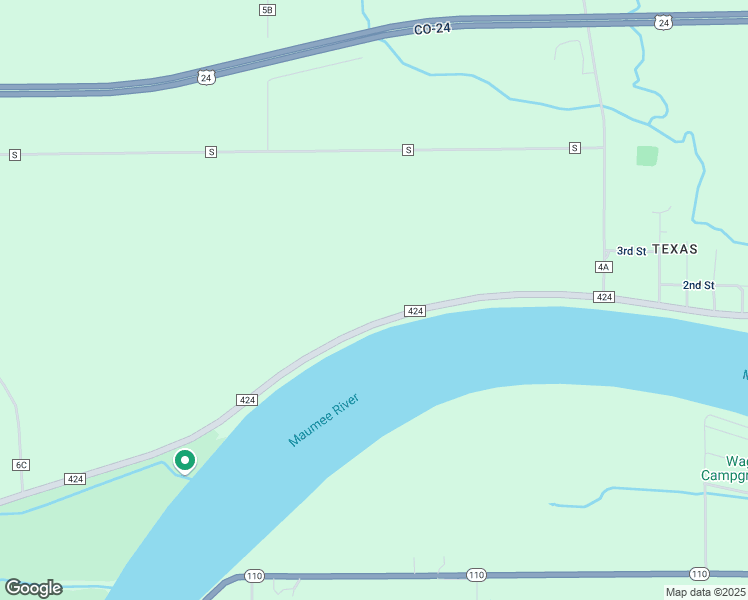 map of restaurants, bars, coffee shops, grocery stores, and more near 5240 U.S. 24 in Liberty Center