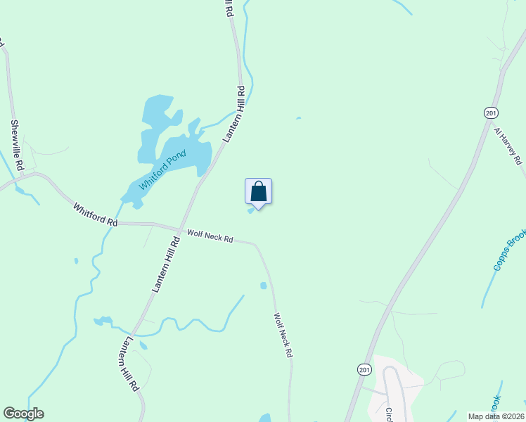 map of restaurants, bars, coffee shops, grocery stores, and more near 188 Wolf Neck Road in Stonington