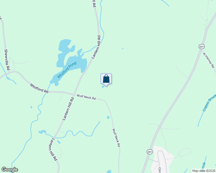 map of restaurants, bars, coffee shops, grocery stores, and more near 188 Wolf Neck Road in Stonington