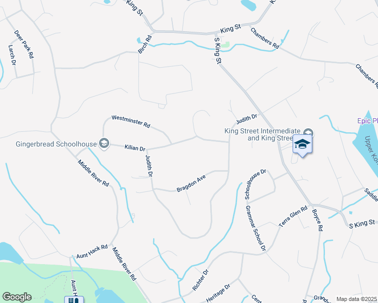 map of restaurants, bars, coffee shops, grocery stores, and more near 37 Kilian Drive in Danbury