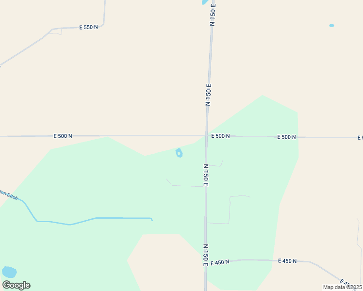 map of restaurants, bars, coffee shops, grocery stores, and more near 1680 East 500 North in Albion