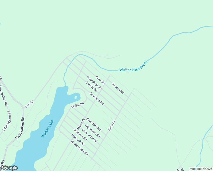 map of restaurants, bars, coffee shops, grocery stores, and more near Cree Road in Pike County