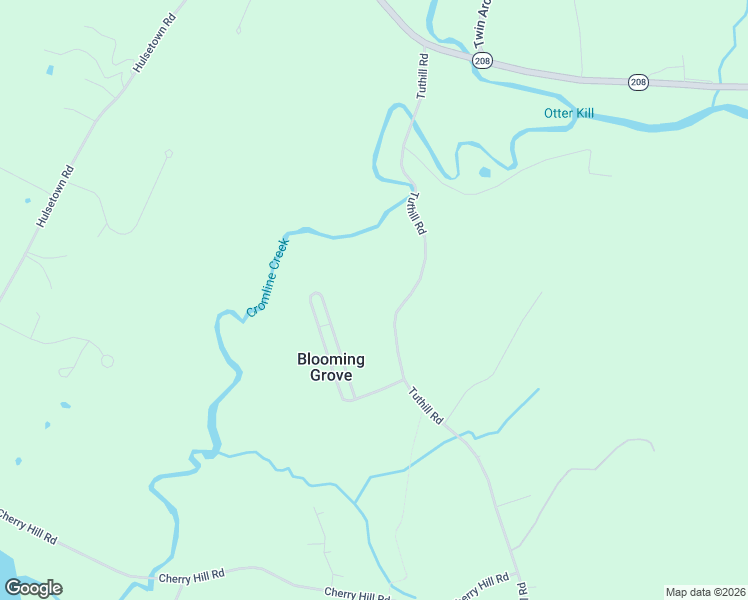 map of restaurants, bars, coffee shops, grocery stores, and more near 10 Fox Hollow Drive in Blooming Grove