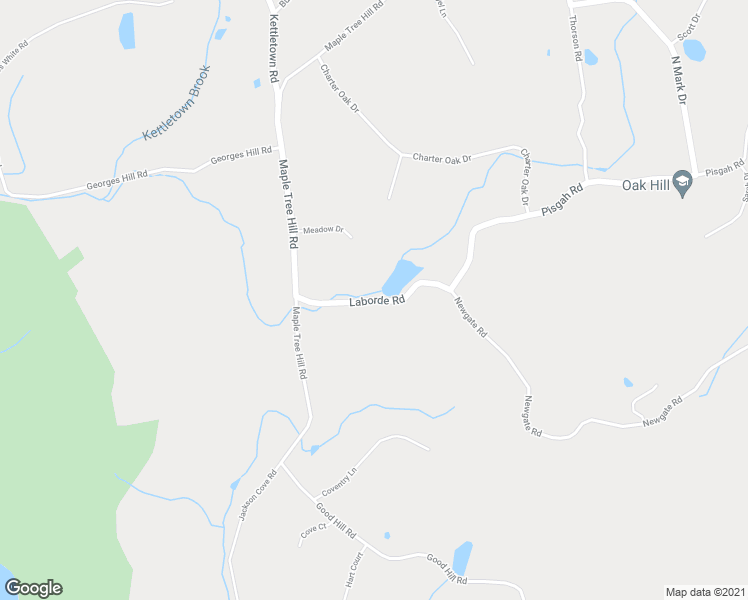 map of restaurants, bars, coffee shops, grocery stores, and more near 98 Laborde Road in Oxford