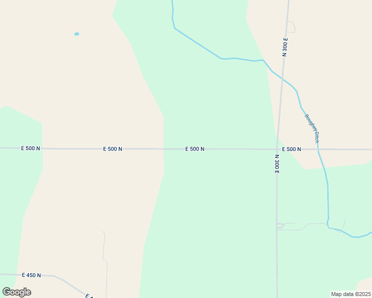 map of restaurants, bars, coffee shops, grocery stores, and more near 2583 East 500 North in Kendallville