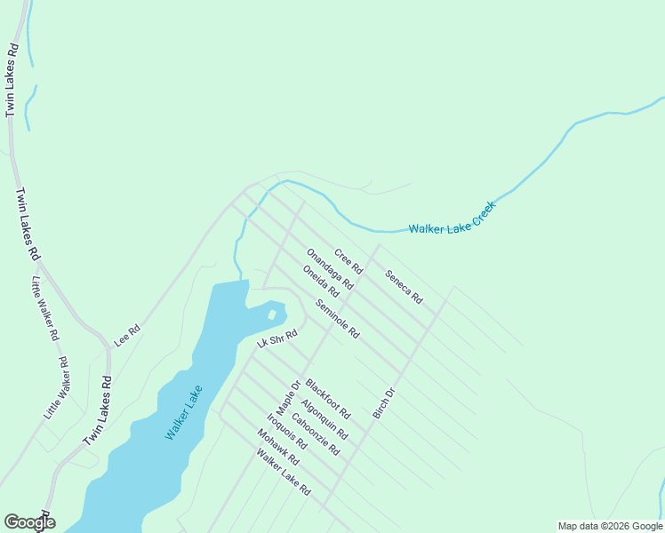 map of restaurants, bars, coffee shops, grocery stores, and more near Cree Road in Shohola