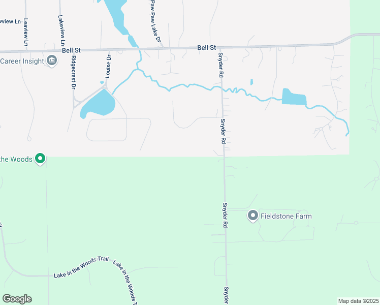 map of restaurants, bars, coffee shops, grocery stores, and more near 107 Champion Lane in Chagrin Falls