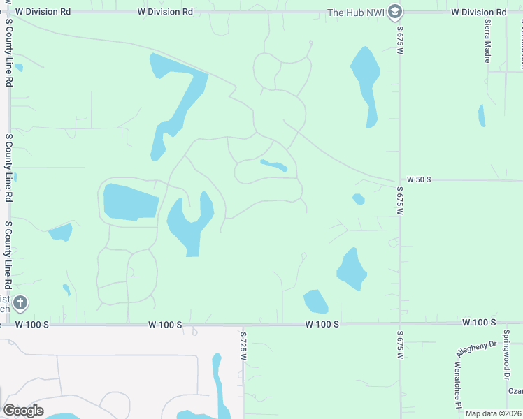 map of restaurants, bars, coffee shops, grocery stores, and more near 751 Verdano Terrace in Crown Point