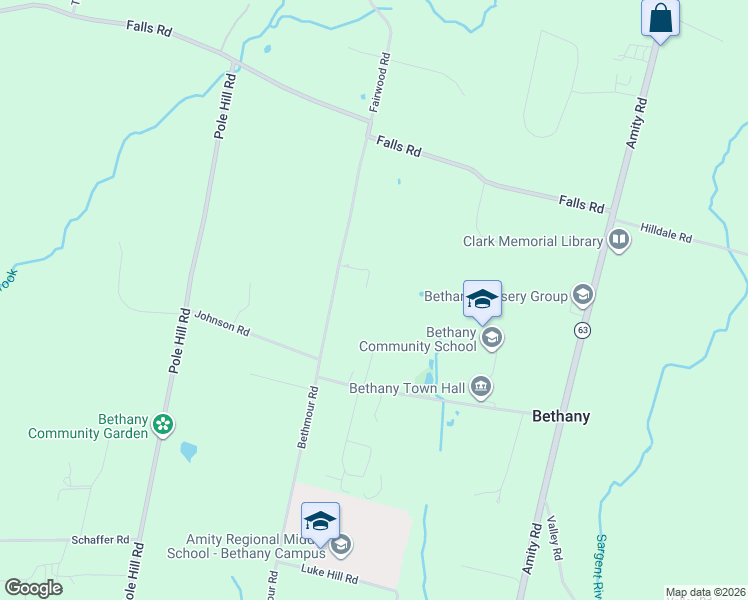 map of restaurants, bars, coffee shops, grocery stores, and more near in New Haven