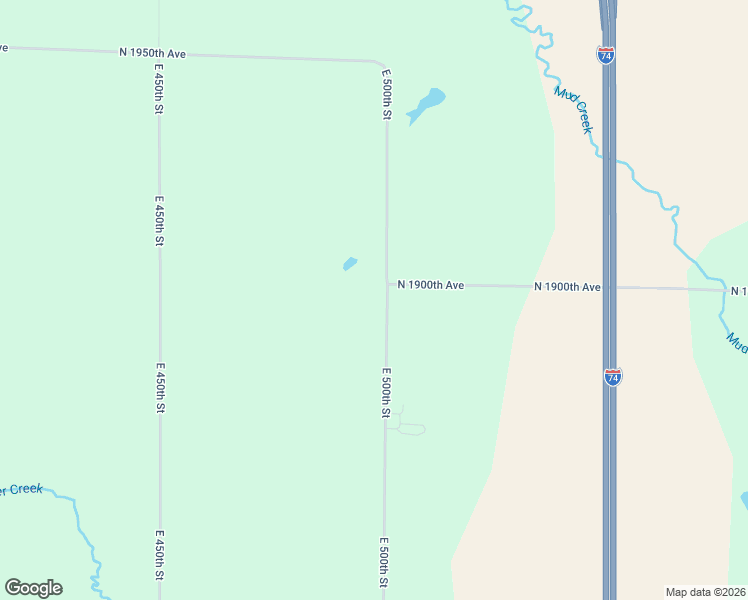 map of restaurants, bars, coffee shops, grocery stores, and more near 18957 East 500th Street in Coal Valley
