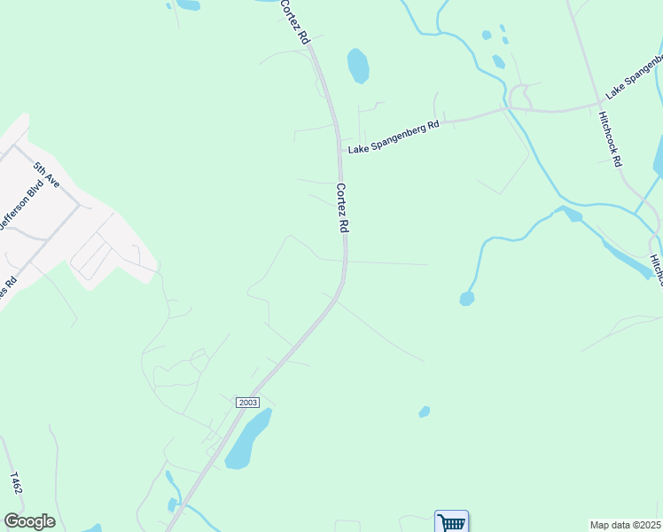 map of restaurants, bars, coffee shops, grocery stores, and more near 517 Cortez Road in Mount Cobb