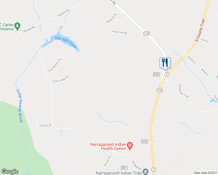 map of restaurants, bars, coffee shops, grocery stores, and more near 8 Deep Woods Drive in Charlestown