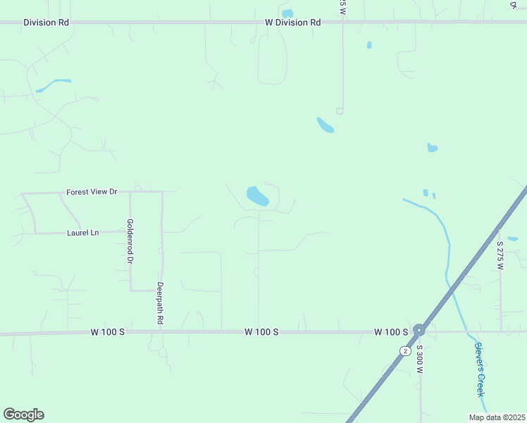 map of restaurants, bars, coffee shops, grocery stores, and more near 349-1 West 100 South in Valparaiso