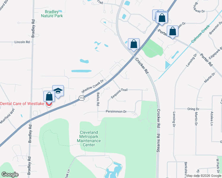 map of restaurants, bars, coffee shops, grocery stores, and more near 29965 Sequoia Trail in Westlake